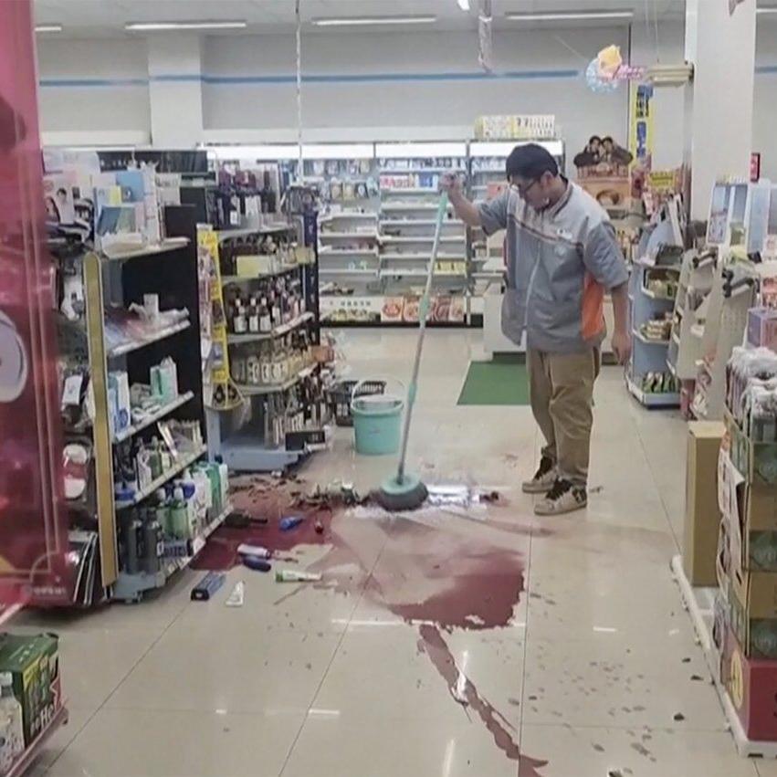 Strong earthquake in Taiwan injures 27 and causes scattered damage
